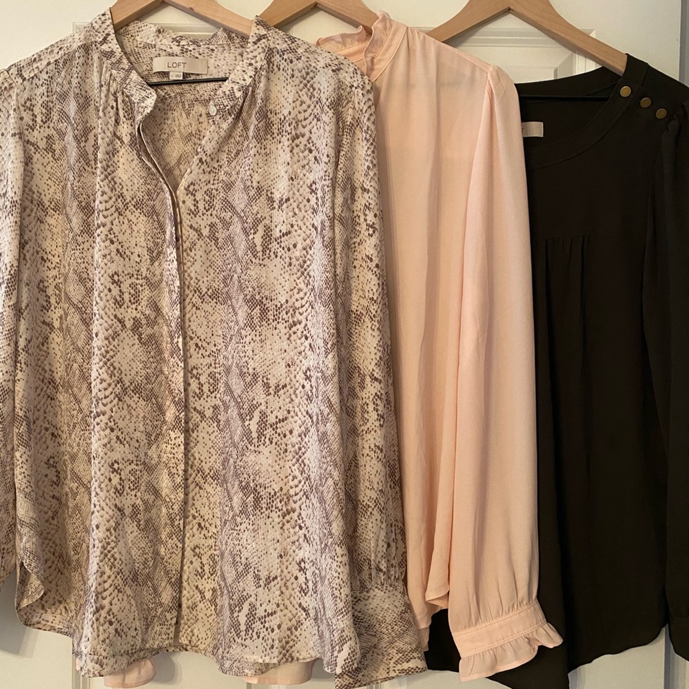 Bundle loft blouses